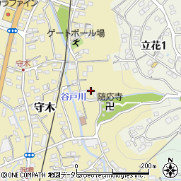 静岡県伊豆の国市守木72周辺の地図