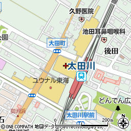 パソコン教室かるん　ラスパ太田川教室周辺の地図
