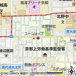 コンセプト妙心寺道かのうパーキング周辺の地図
