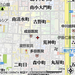 京都府京都市上京区北蟹屋町672周辺の地図