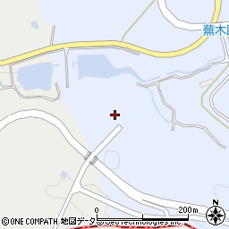 愛知県豊田市下山田代町下道山周辺の地図