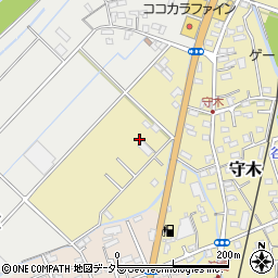 静岡県伊豆の国市守木863周辺の地図