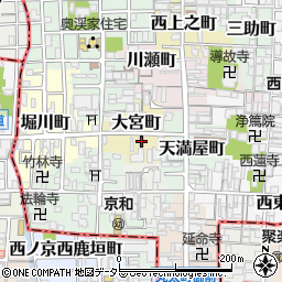 京都府京都市上京区大宮町488周辺の地図