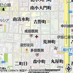 京都府京都市上京区北蟹屋町673周辺の地図