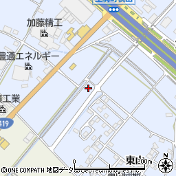 愛知県豊田市生駒町周辺の地図