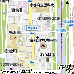 京都府京都市上京区上生洲町周辺の地図
