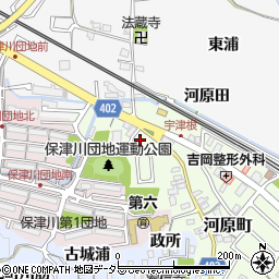 京都府亀岡市河原町114周辺の地図