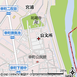 愛知県豊田市幸町公文所12周辺の地図