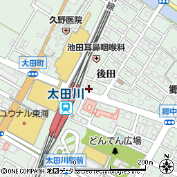 鉄神 TESSHIN 太田川駅前店周辺の地図
