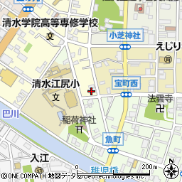 有限会社清水日光印刷社周辺の地図