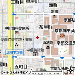京都府京都市上京区丁子風呂町87周辺の地図