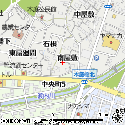 愛知県東海市富木島町（南屋敷）周辺の地図