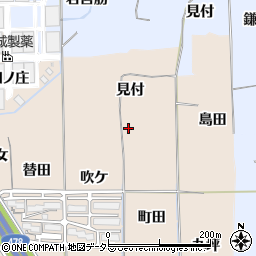 京都府亀岡市吉川町穴川（見付）周辺の地図