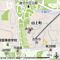 滋賀県大津市山上町14-23周辺の地図