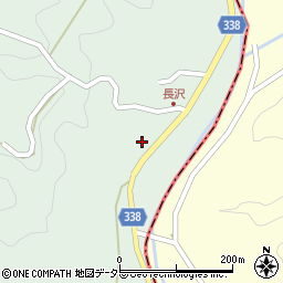 愛知県豊田市長沢町下屋敷周辺の地図