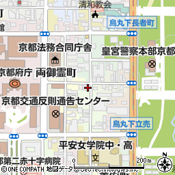 株式会社山田松香木店　京都本店周辺の地図