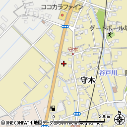 静岡県伊豆の国市守木841周辺の地図