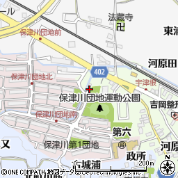 京都府亀岡市河原町126周辺の地図
