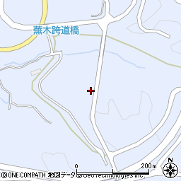 愛知県豊田市下山田代町下弓沢周辺の地図