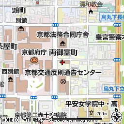京都府京都市上京区西出水町周辺の地図