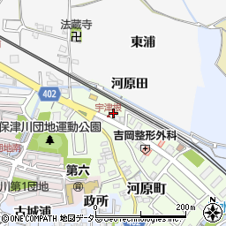 京都府亀岡市河原町172周辺の地図