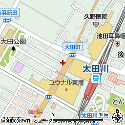 リパーク太田川駅前駐車場周辺の地図