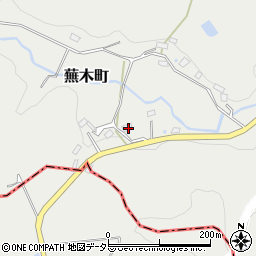 愛知県豊田市蕪木町中屋敷224周辺の地図