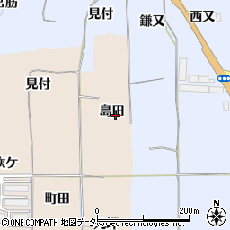 京都府亀岡市吉川町穴川（島田）周辺の地図
