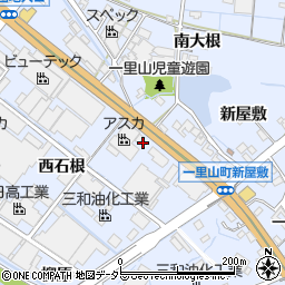 愛知県刈谷市一里山町東石根周辺の地図
