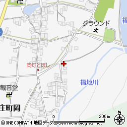 兵庫県西脇市黒田庄町岡1068-8周辺の地図