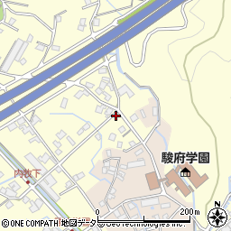 静岡県静岡市葵区内牧1678周辺の地図