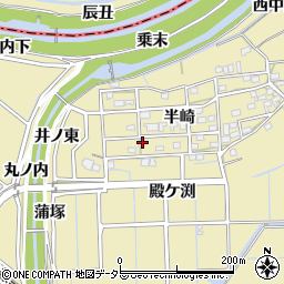 愛知県刈谷市泉田町半崎202周辺の地図