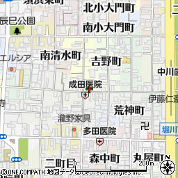 京都府京都市上京区清元町755周辺の地図