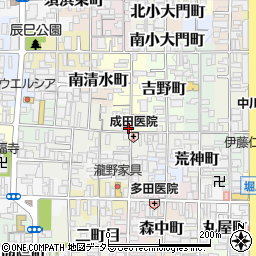 京都府京都市上京区清元町751周辺の地図