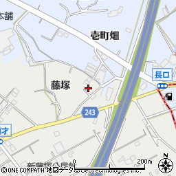 愛知県東海市富木島町藤塚周辺の地図