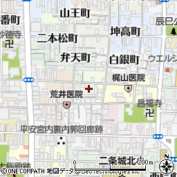京都府京都市上京区東神明町284-2周辺の地図