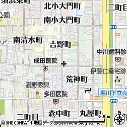 京都府京都市上京区吉野町679周辺の地図