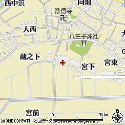 愛知県刈谷市泉田町宮下周辺の地図
