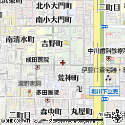 京都府京都市上京区蛭子町420周辺の地図