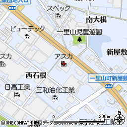 愛知県刈谷市一里山町東石根15周辺の地図