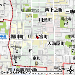 京都府京都市上京区大宮町494周辺の地図