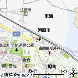 京都府亀岡市河原町165周辺の地図