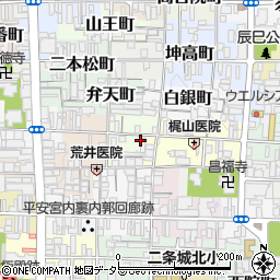 京都府京都市上京区東神明町276周辺の地図