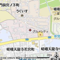 レジウム嵯峨周辺の地図