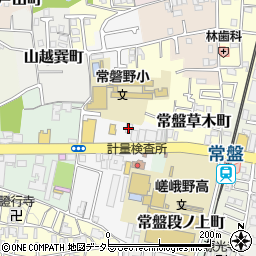 右京動物病院周辺の地図