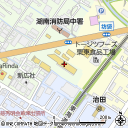滋賀日野自動車本社周辺の地図