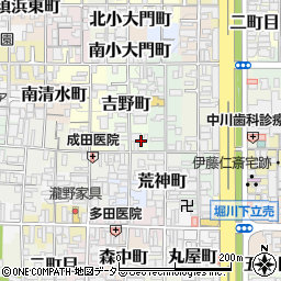 豆新本舗周辺の地図