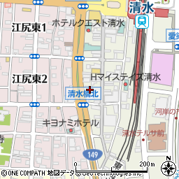 麦とろ 丸子亭 静岡周辺の地図