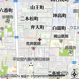 京都府京都市上京区東神明町289周辺の地図