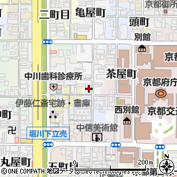 京都府京都市上京区大黒屋町52周辺の地図